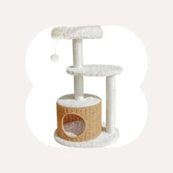 Milk Cloud Cat Tree
