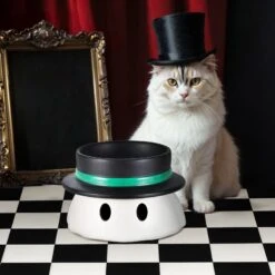 26.5oz / 750ml Top Hat Cat Bowl Set -A Great Coffee Shop 2 729a1a57 86a2 4d10 a2e2 227d3376f686