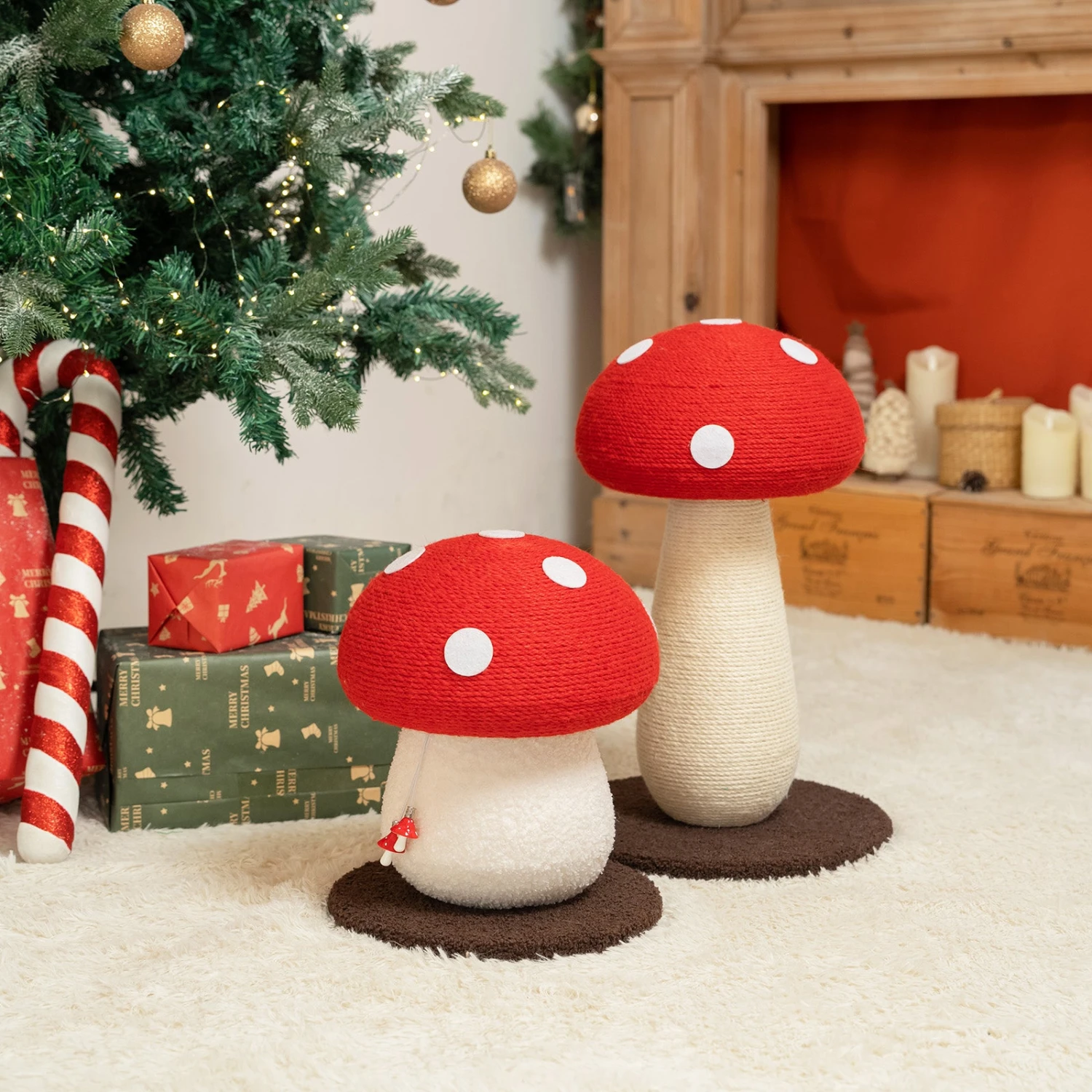 Mushroom Cat Scratcher 4 Mushroom Cat Scratcher - Image 2