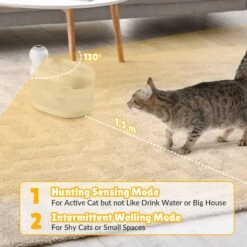 77oz / 2.1L Wireless Smart Cat Water Fountain -A Great Coffee Shop 4 2645ef31 0b9e 453b baac 16f2e33d9678