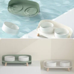 Bone China Double Cat Bowl -A Great Coffee Shop 4 e622b446 9432 46be a78e 1067cf3e6477