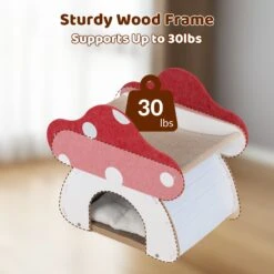 Mushroom Loft – Cat Bed & Scratcher Combo -A Great Coffee Shop 5 5cd866b6 2acd 4d24 b4ea 0822aad40779