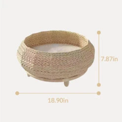 Handwoven Rattan Wood Cat Bed -A Great Coffee Shop 6 7ba4f7a5 8e2d 405a 9dff e9865672883c