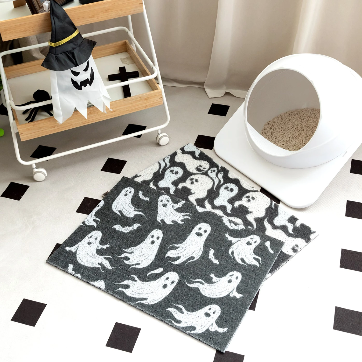 Gothic Style Cat Litter Mat 11 Gothic Style Cat Litter Mat - Image 9