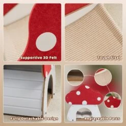 Mushroom Loft – Cat Bed & Scratcher Combo -A Great Coffee Shop 9 dc9356af 4c7d 4a0c 9067 e5c1a45f0f49