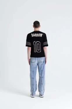 Barrow T-Shirt Lavorata -A Great Coffee Shop BSS25 S5BWUATH019 110 S5BWUADP037 126 1115