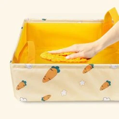 Portable Foldable Cat Litter Box – Perfect For Travel And Easy Cleanup Anywhere -A Great Coffee Shop Portable Foldable Cat Litter Box easy cleaning