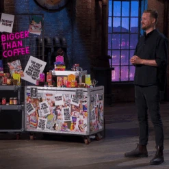 Dragons' Den Flavoured Instant Variety Bundle -A Great Coffee Shop Will Little in the den 1