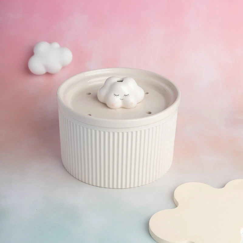 Cloud Cat Water Fountain: Enhanced Filtering For Refreshing Hydration 5 Cloud Cat Water Fountain: Enhanced Filtering For Refreshing Hydration - Image 3