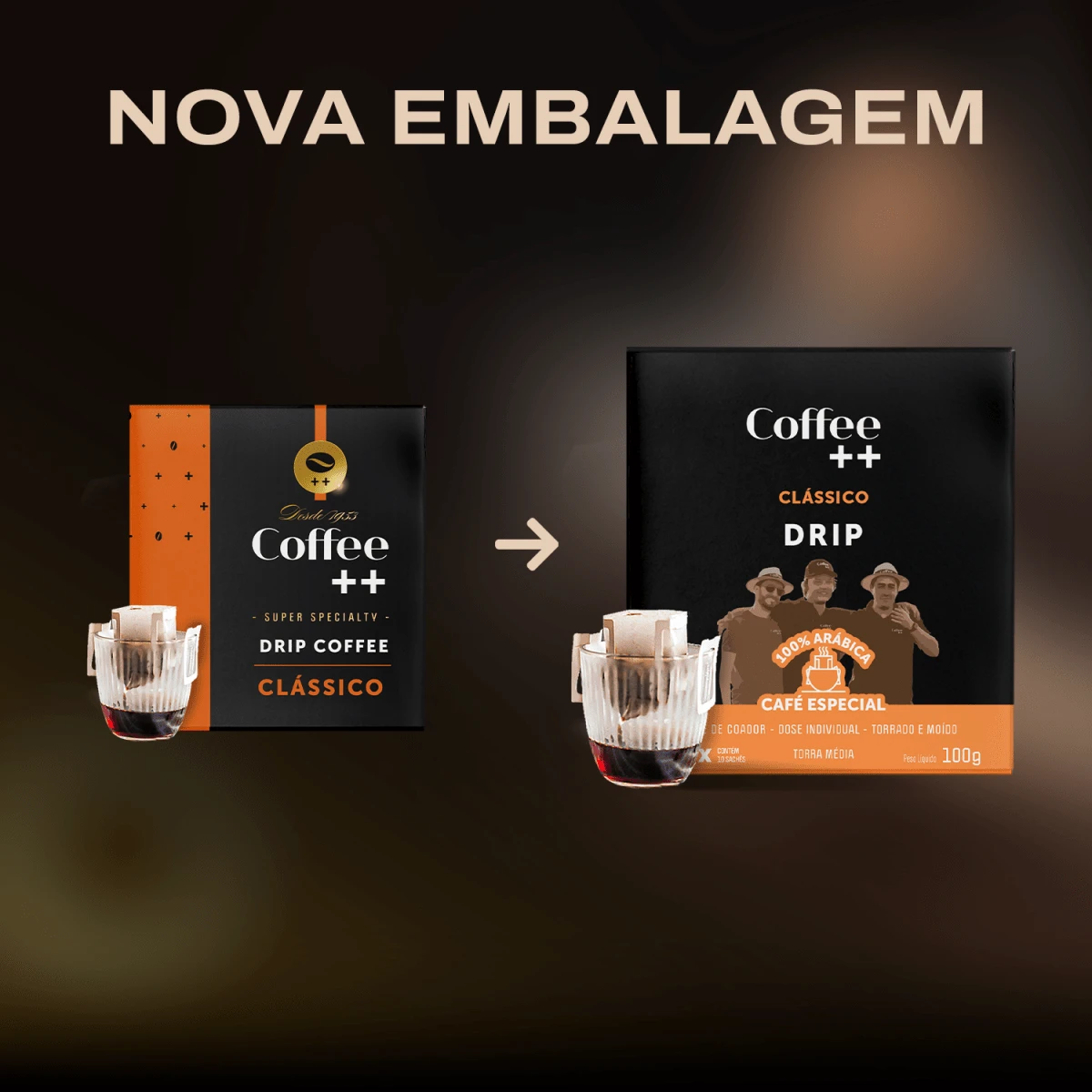 Café Clássico | Drip Coffee - 10 Sachês 4 Café Clássico | Drip Coffee - 10 Sachês - Image 2