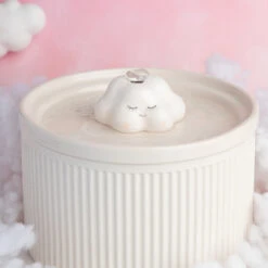 Cloud Cat Water Fountain: Enhanced Filtering For Refreshing Hydration 16 Cloud Cat Water Fountain: Enhanced Filtering For Refreshing Hydration -A Great Coffee Shop cat drinking fountain