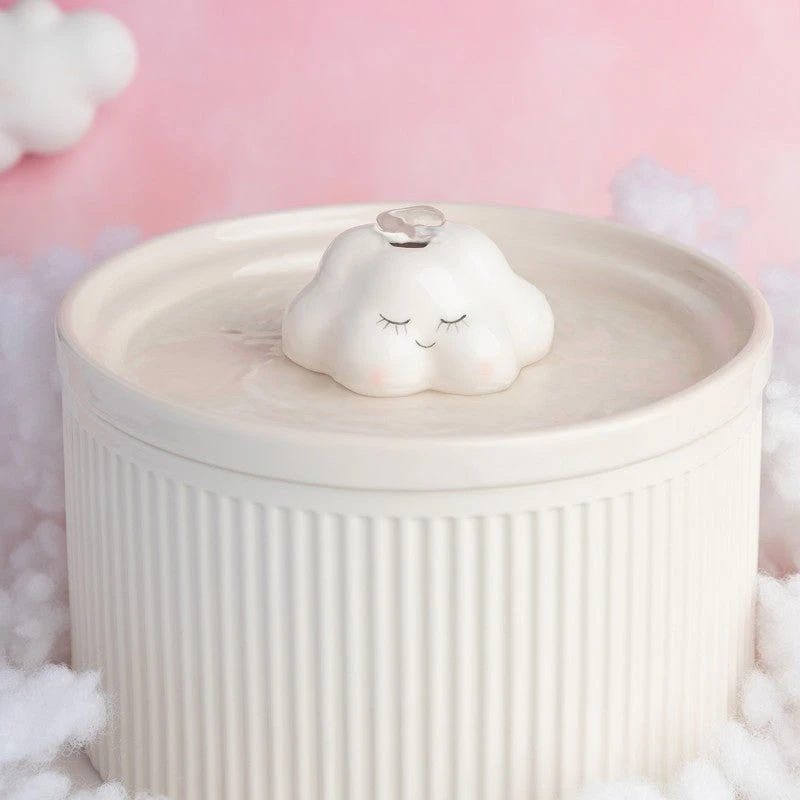 Cloud Cat Water Fountain: Enhanced Filtering For Refreshing Hydration 6 Cloud Cat Water Fountain: Enhanced Filtering For Refreshing Hydration - Image 4