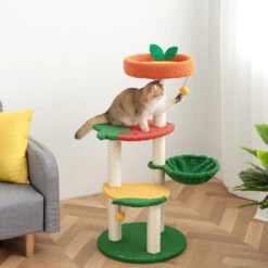 Fruit World Cat Tree 24 Fruit World Cat Tree -A Great Coffee Shop fruit world cat tree cat playing hanging ball