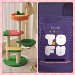 Fruit World Cat Tree 27 Fruit World Cat Tree -A Great Coffee Shop fruit world cat tree tofu cat litter combo