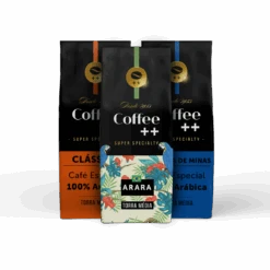 Kit Clássico Arara E Chapda De Minas | Moído - 3 Pacotes -A Great Coffee Shop kit classico arara e chapda de minas moido 3 pacotes 451689