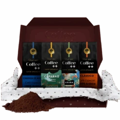 Kit De Café Especial Caparaó Chapada De Minas Clássico E Arara | Moído - 4 Pacotes