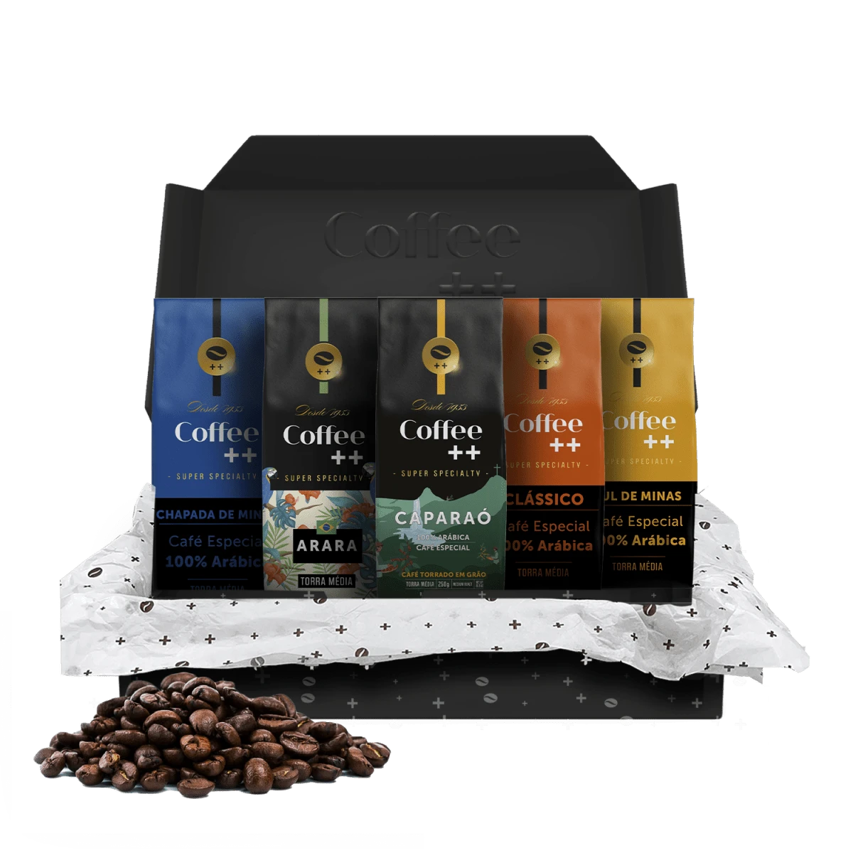 Kit Família Com Caparaó | Grãos - 5 Pacotes 3 Kit Família Com Caparaó | Grãos - 5 Pacotes