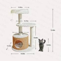 Milk Cloud Cat Tree -A Great Coffee Shop milk cloud cat tree size
