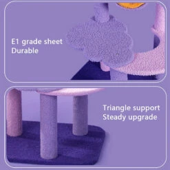 Purple Moonlight Series Set -A Great Coffee Shop moonlight cat tree e1 grade sheet triangle support