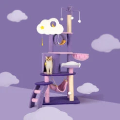 Moonlight Cat Tree -A Great Coffee Shop moonlight cat tree f style 1
