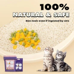 Clumping Organic Tofu Cat Litter -A Great Coffee Shop natural cat litter e5ed9fe9 706a 4091 87ad af810c002aec